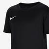 Nike Dri-Fit Comfortable Fashion Casual Solid Color Short Sleeve T-Shirt Kids Tops Black IB8677-010