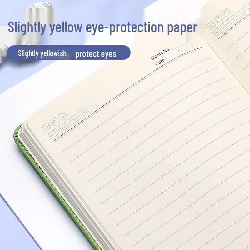 Large Cartoon Embossed Soft Cover Notebook - A5/A6 College Planner Diary