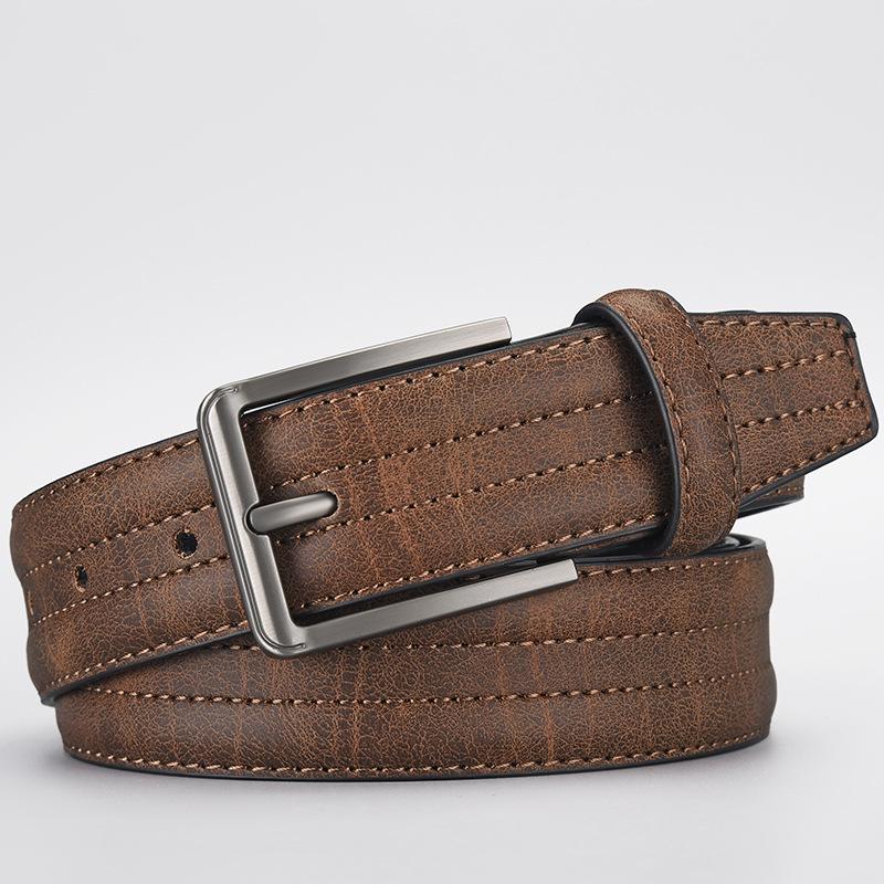 Alloy Pin Buckle Belt Men'S Belt Casual Belt Men'S Belt Tide