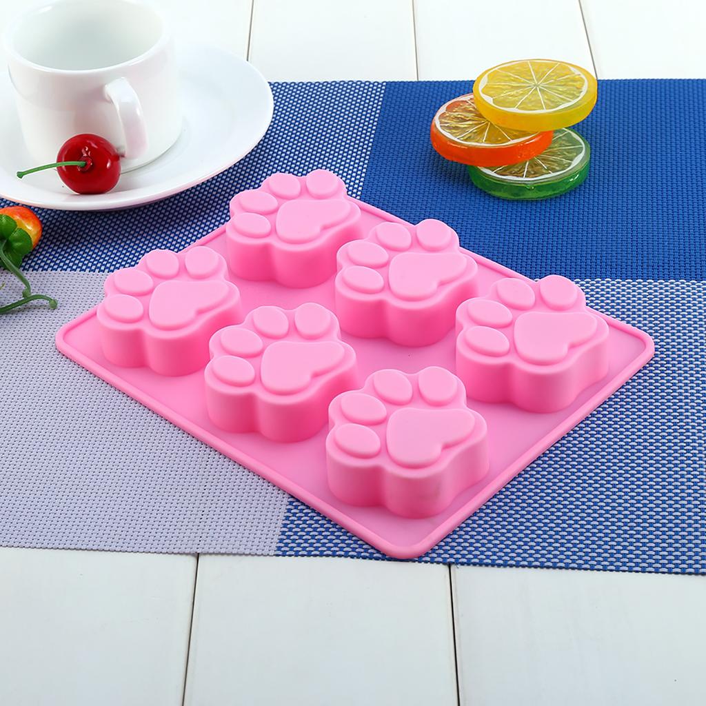 Small Dog Cat Foot Footprint   Silicone NaPAW   Chocolate Fondant Sugar Craft Cake Tool
