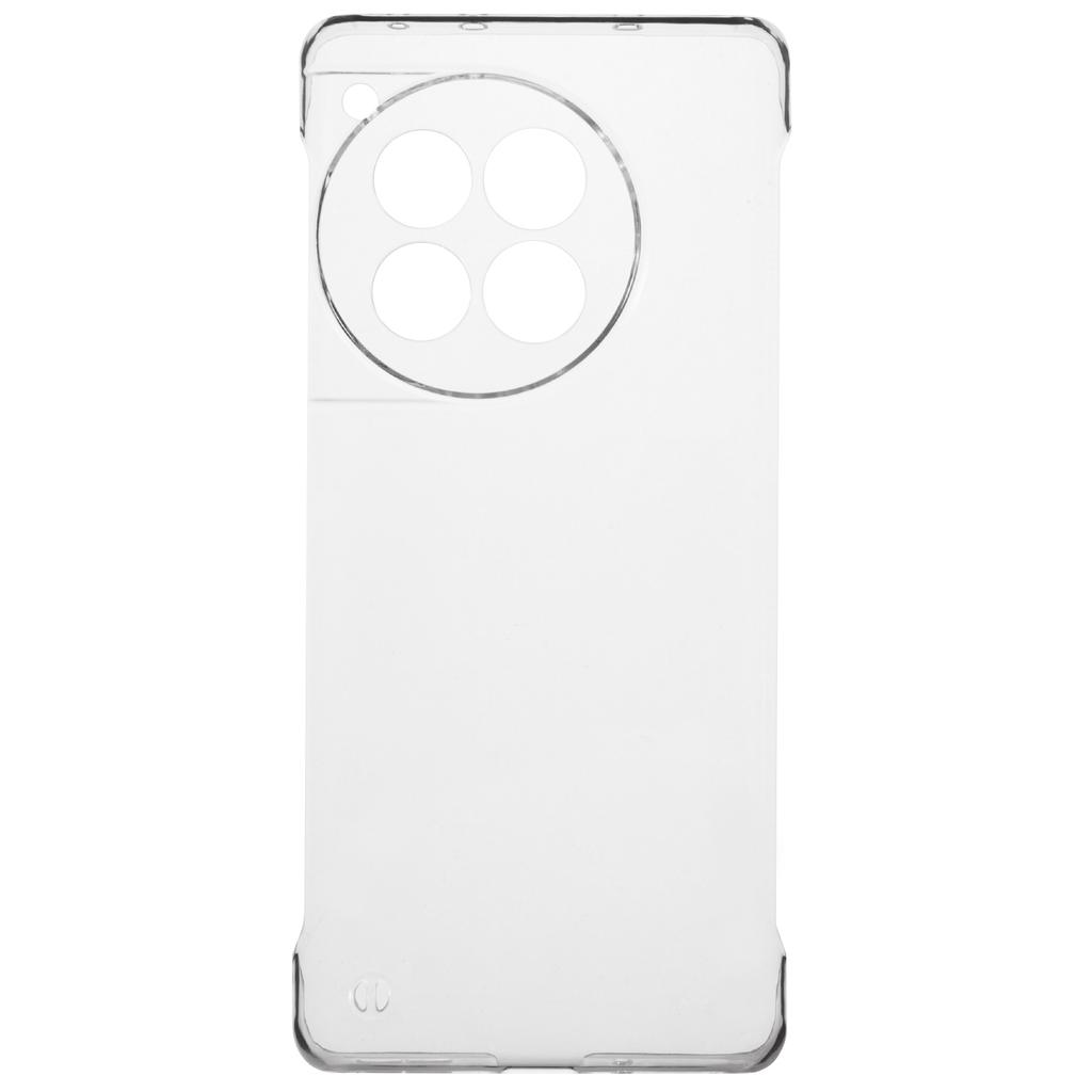 For OnePlus Ace 3 5G/12R 5G Frameless Case Transparent PC Phone Cover