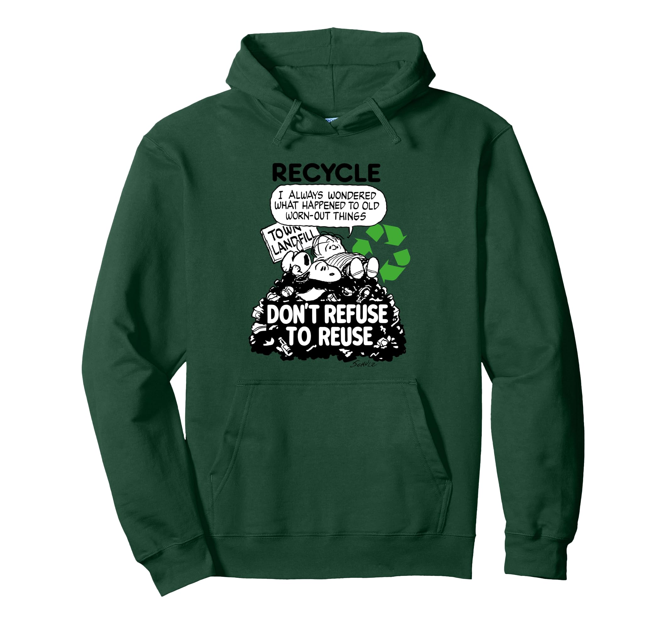 

Peanuts Snoopy Dont Refuse To Reuse Hoodie