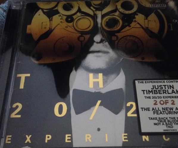 

CD JUSTIN TIMBERLAKE 2020 Experience 88883741612 RCA 2013 US Rap HipHopRB Used