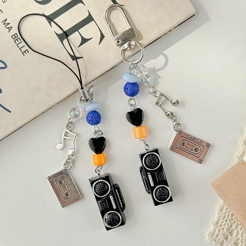 Y2K Telefon Charm Różowy Brelok Brelok Brelok Torba Telefon Łańcuszek Uroczy Akcesorium Dla Dziewczyn Kobiety Biżuteria