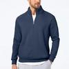 Men's Stand Collar Sweatshirt Long Sleeve Casual Pullover Top