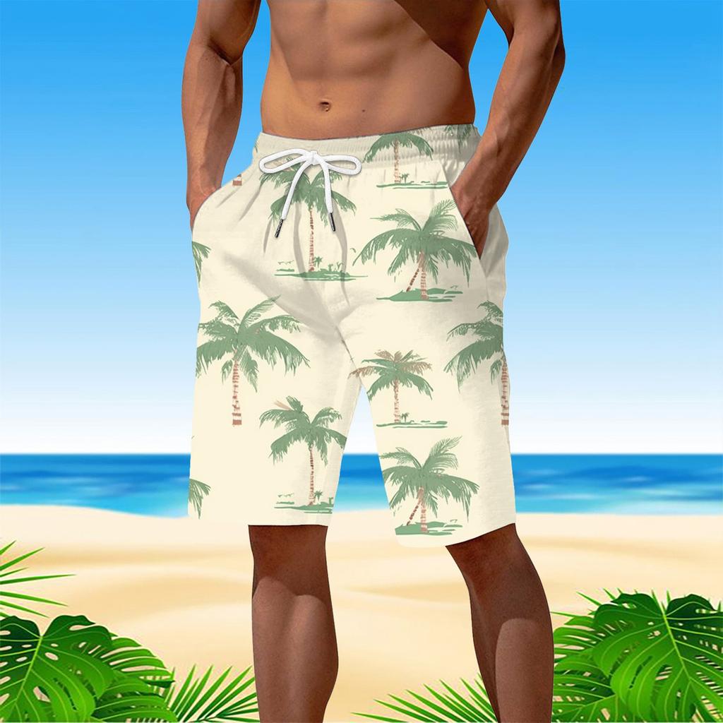 Personality Hawaii Summer Beach Shorts Men Casual Tropics Board Shorts 3D Printed Swimsuit Homme Fashion Holiday Surf Swim Trunk