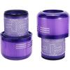 Replacements Filter for Dyson V11 Animal V15 Detect Cordless Vacuum Accessories Filter Hepa, Replacement Part (4 Pack)
