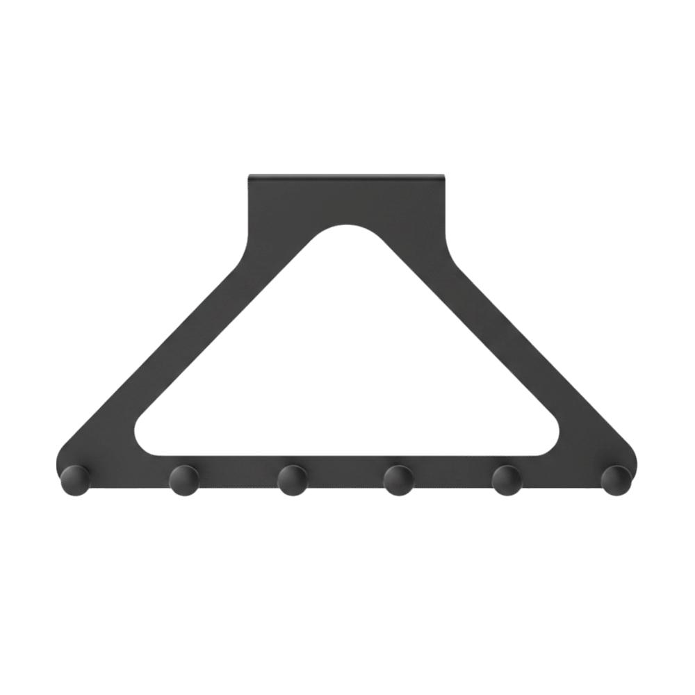 Punch Free Clothes Hooks No-drill Traceless Design Door Hanger Hooks Triangle Door Storage Hook Behind The Door