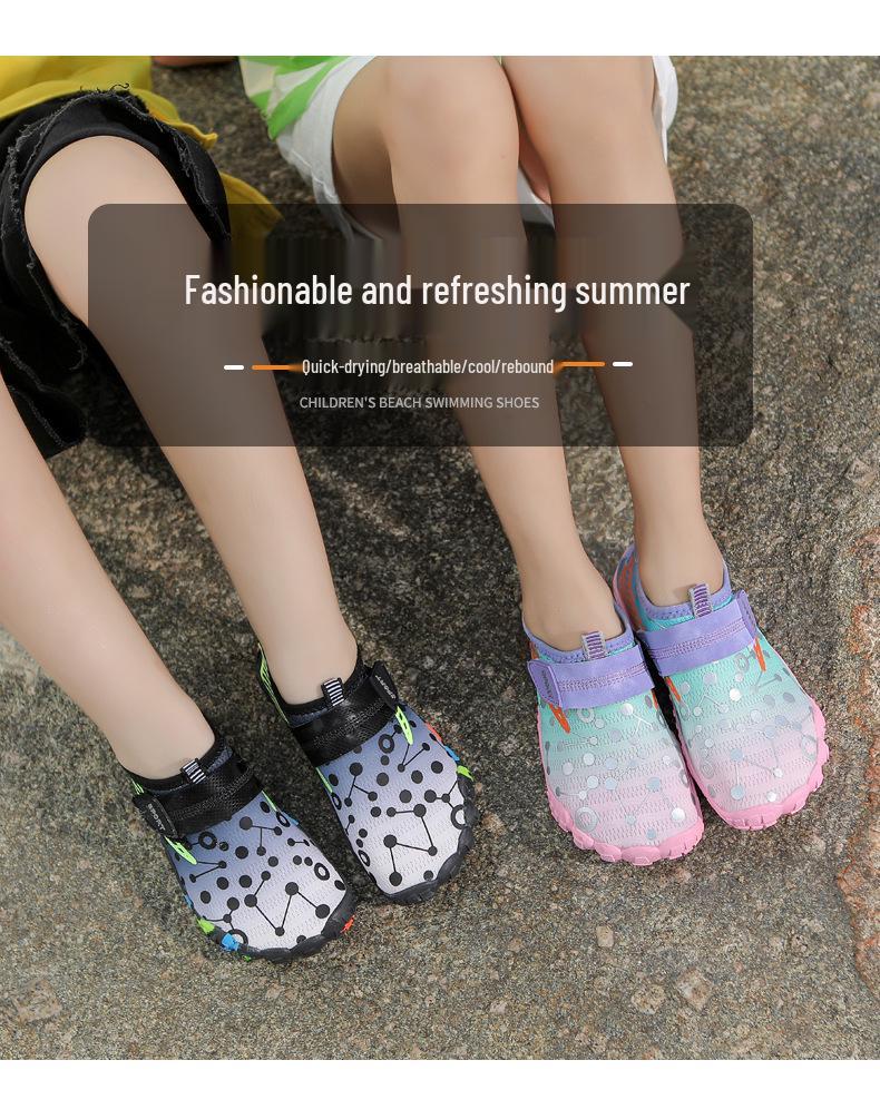 Women's and Men's Non-Slip Water Shoes: Wading, Diving, Snorkeling, Soft-Soled Swim Shoes, Children's River Tracing Footwear