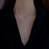 New Luxury Colourful Crystal Zircon Necklace for Women Shiny Rhinestone Long Tassel Choker Bohemian Statement Jewelry Gifts