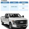 Replacement For Front Bumper License Plate Frame Bracket - Ford F250 F350 Super Duty LC3Z-17A385-AB