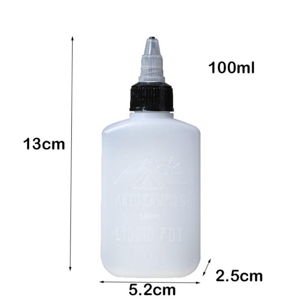 4pcs Plastic BBQ Oil Dispenser 100ml Squeeze Sauce Bottles Outdoor Oil Bottle  Ketchup