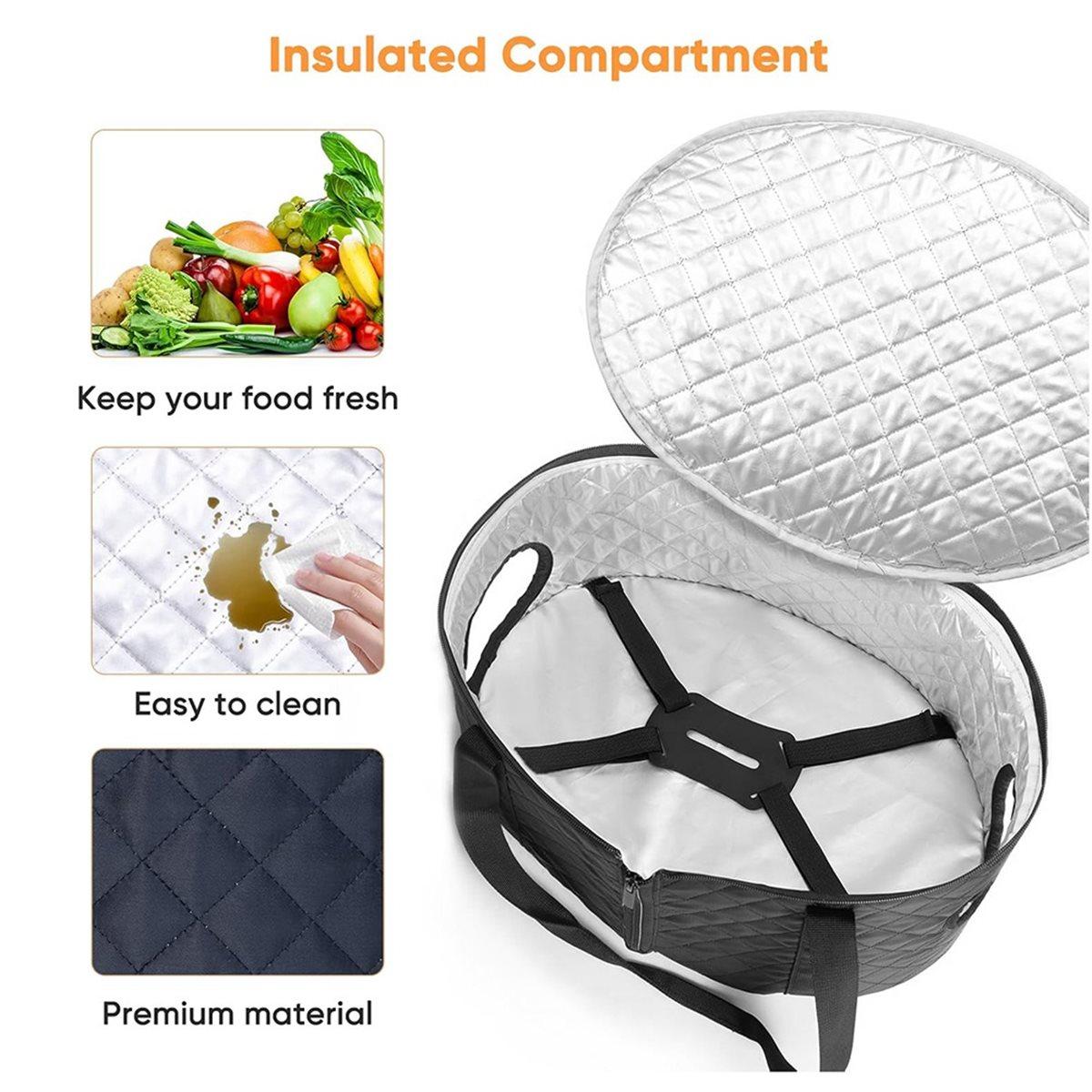 

Slow Cooker Carrying Case for 6-8 Quart Carrier for Hot Food and Hamlton Beach Slow Cooker Tote China Mainland