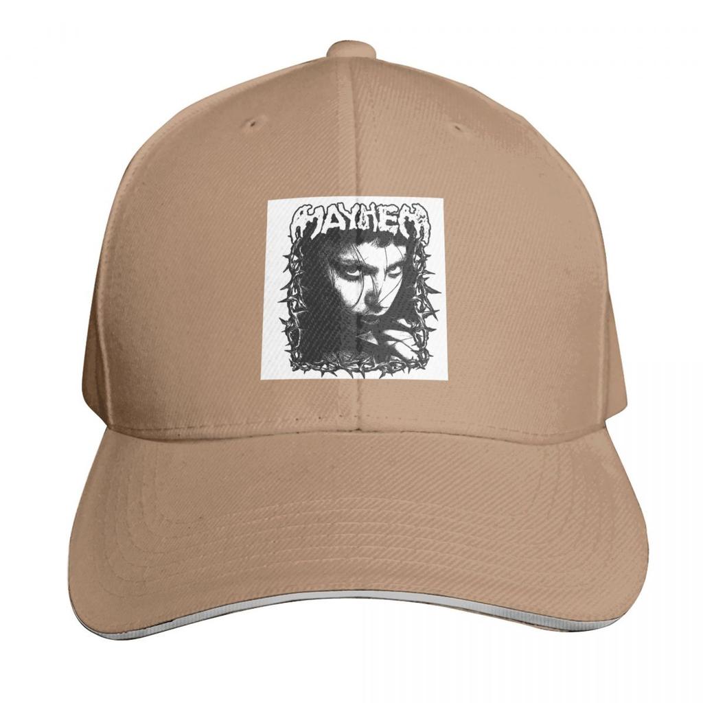 Lady Gaga Mayhem Tour 2025 New Album Cap Fashion Casual Baseball Caps Adjustable Hat Hip Hop Summer Unisex Baseball Hats