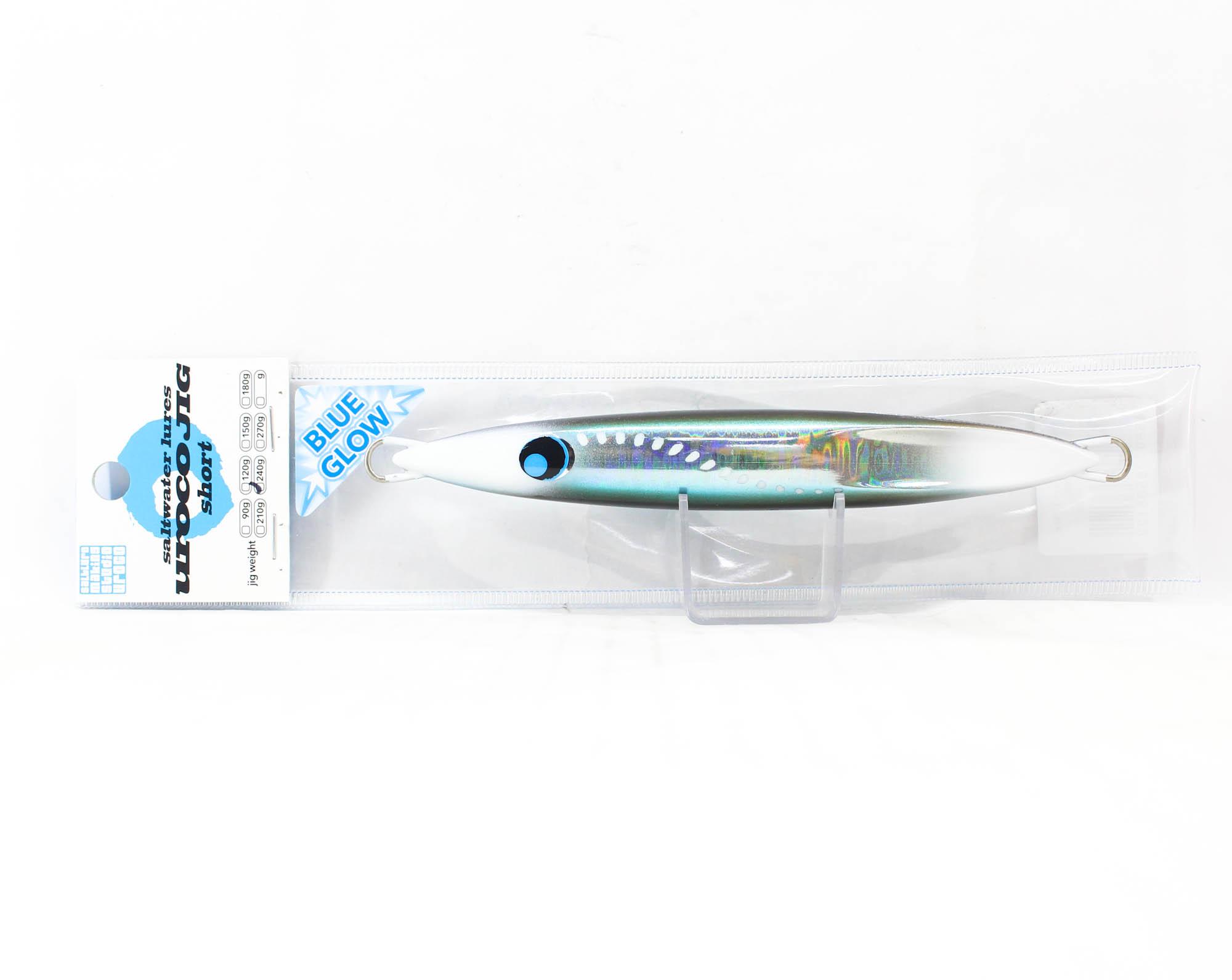 

Uroco Metal Jig Uroco Short 240 grams Blue Glow 602 (6139)