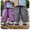 Dudujia Kids' Spring Cargo Pants: Stylish Outdoor Wear for Boys and Girls