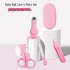 4-Piece Baby Nail Care Set: Clippers & Scissors for Children