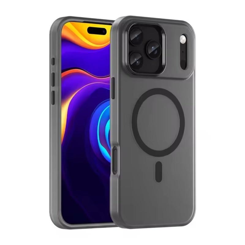 Mattes Candy Magnetisches Kabelloses Laden Transparente Hülle für iPhone 17 Pro Max 17 Air 16e 16 Pro 15 Plus 14 13 12 11 Schutz Vollabdeckung