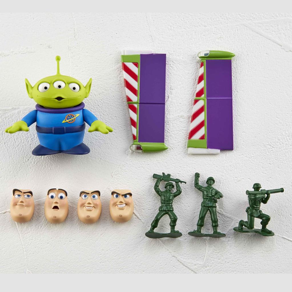 Kaiyodo Revoltech Toy Story Buzz Lightyear Høyde 125 mm malt bevegelig figur ver.1.5 ca.. Ikke-skala PVC og ABS