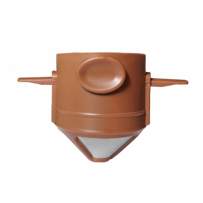 

Little Angel Coffee Filter Cup Filter Double Layer Portable Hand Brewing Coffee Folding Hanging Ears Filter-Free Drip Type Coffee Cup 3pcs