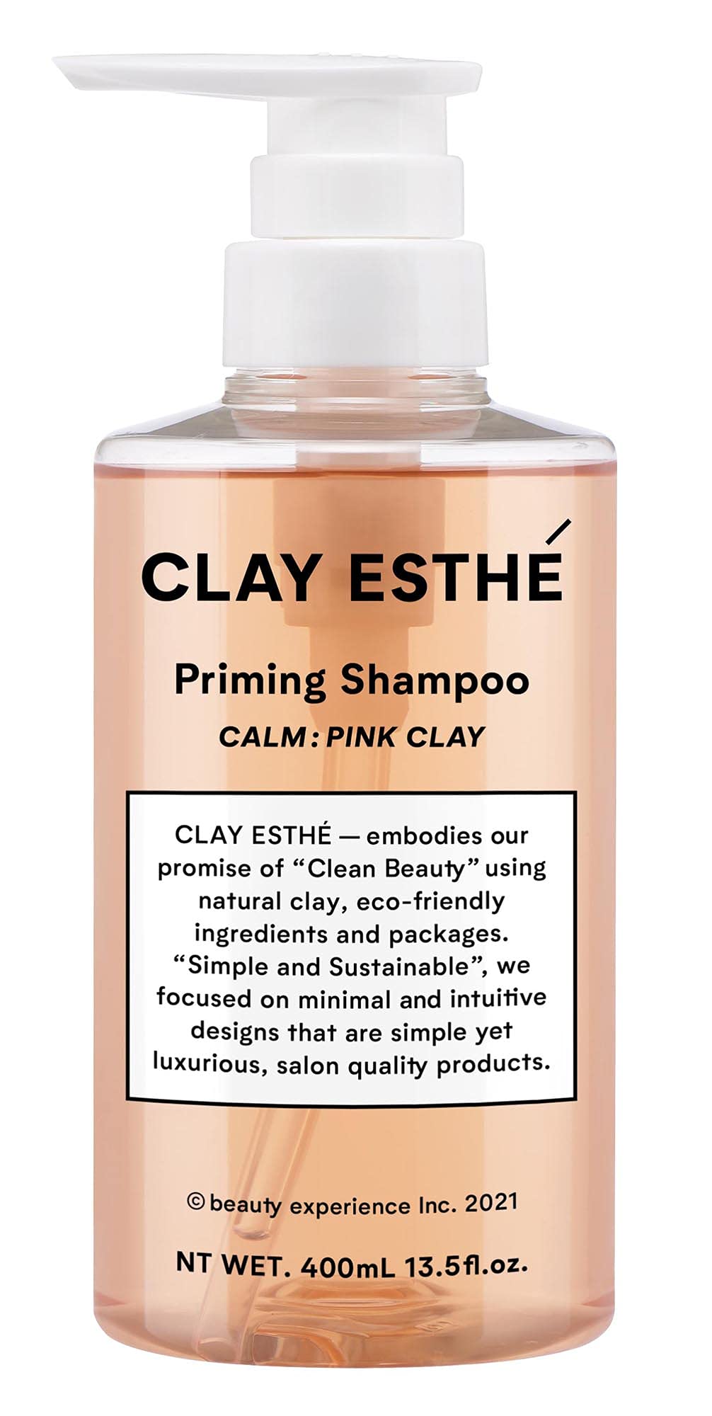 

BX Clay Esthe Прайминг-шампунь Розовая глина 400мл