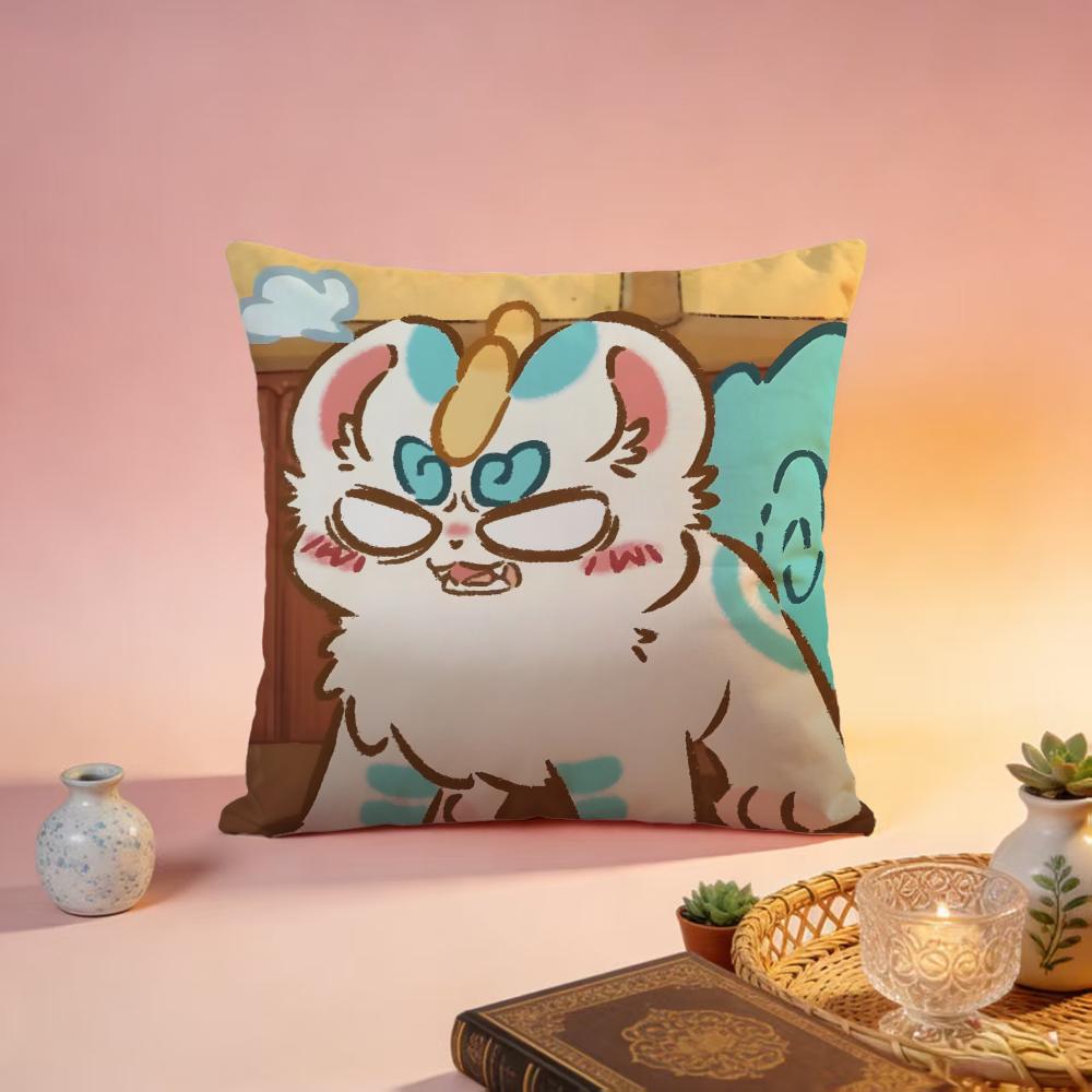 Trending FFabulous Beastsful Cushion Cover Premium SkinFriendly Pillow Case MultiPurpose for Home Office Travel