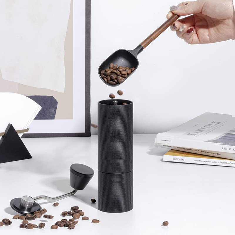 TIMEMORE C3 Max Manual Coffee Grinder, New Larger 30g Capacity, Adjustable Coarseness, Lightweight, Labor-Saving, Portable, Easy to Clean, Stainless