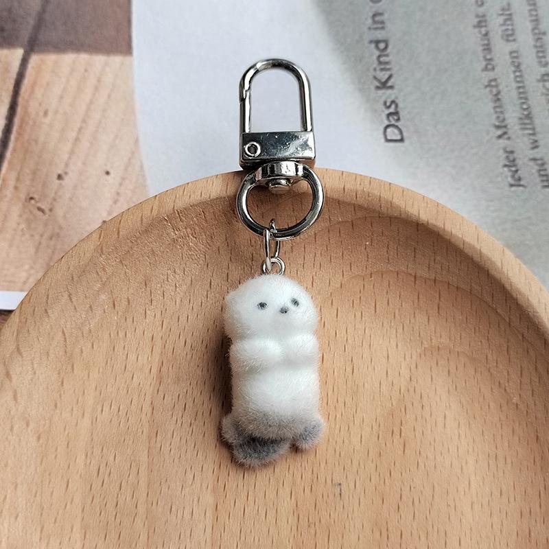 

Морской выдра белый медведь животное брелок смола мультяшный милый забавный кулон сумка коробка брелок для ключей автомобиля ювелирные изделия