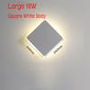 Indoor LED Wall Lamp Living Room Decoration Wall Light Home Lighting Aluminum Wall Lamp Fixture Loft Stair Light AC85-265V