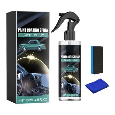 All Purpose Interior Cleaner 100ml Interior Detailer Vehicle Detailing & Restoration Non-Greasy Eco-Friendly Automotive Care