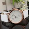Fashion Charm Women Leatheroid Band Round Dial Quartz Wrist Watch
