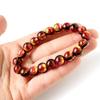 Glow-in-the-dark Kerama Sunset Orange Firefly Glass Bracelet for Men and Women, 10mm, Okinawa, Kerama Islands, Inner Diameter: Approx. 14.5cm