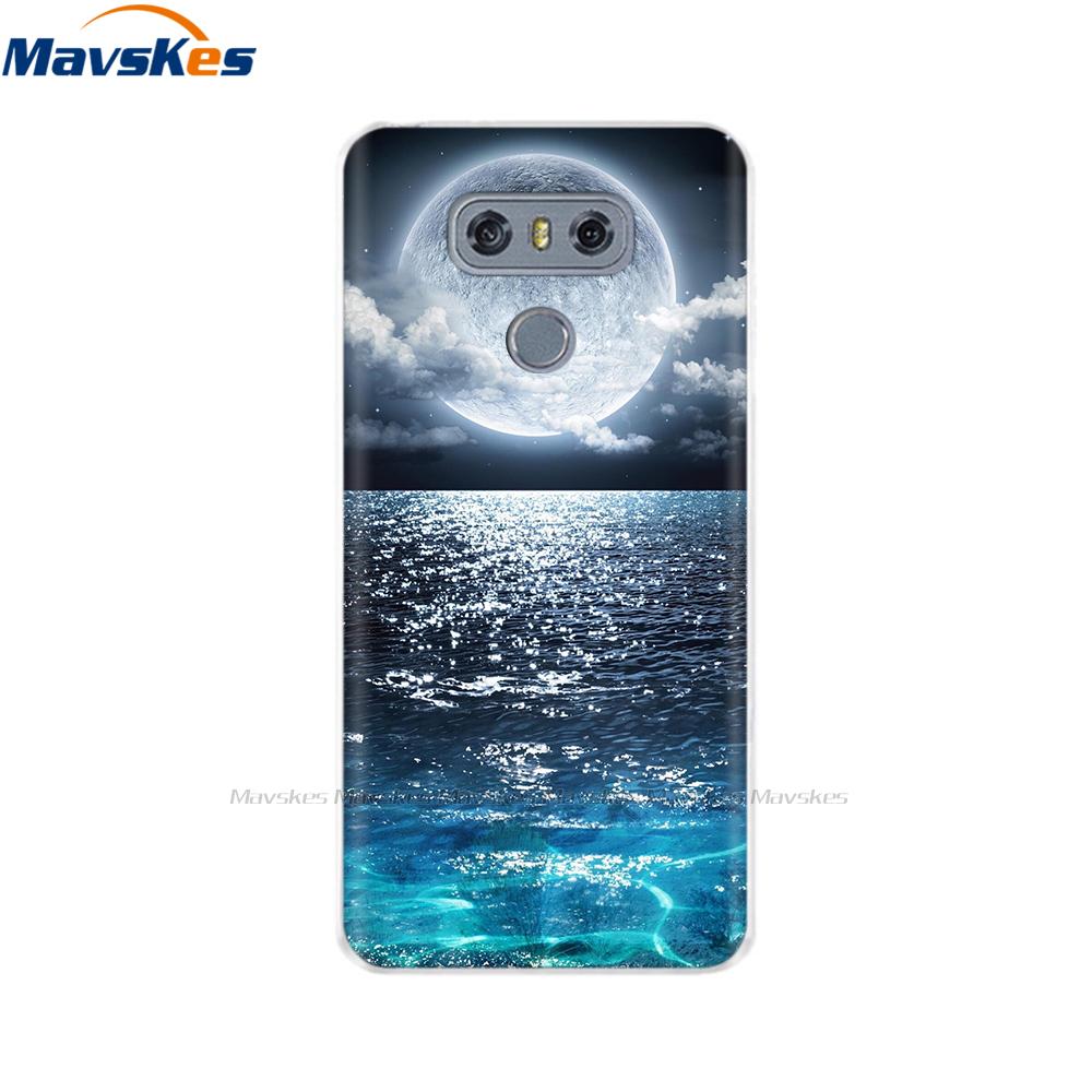 Soft TPU Case For Coque LG G5 G6 Case Cover Silicone Painted Phone Cover For LG G5 G6 Bumper Case Capa Fundas Coque