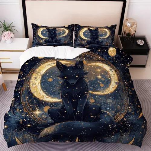 Comforter Cat With Cat Pattern Suitable For Children Boys Girls And Adults Soft Warm Comfortable And Breathable