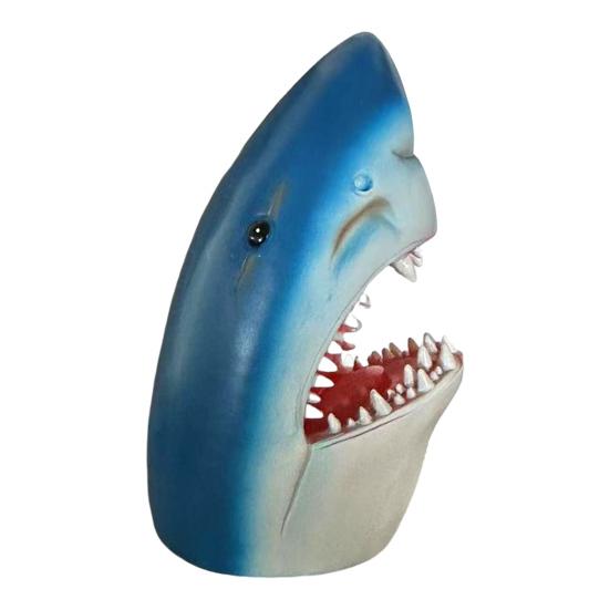 

Имитация Половина Акулы Садовая Статуя Реалистичный Крокодил Полимерная Фигурка Скульптура Животного Внутреннее Наружное Украшение Настольное Украшение для Дома Офиса Shark