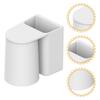 Magnetic Cup Holder Wall Mounted Toothbrush Rack Abs Pp Material Bathroom Storage Electric Toothbrush Stand Toothpaste