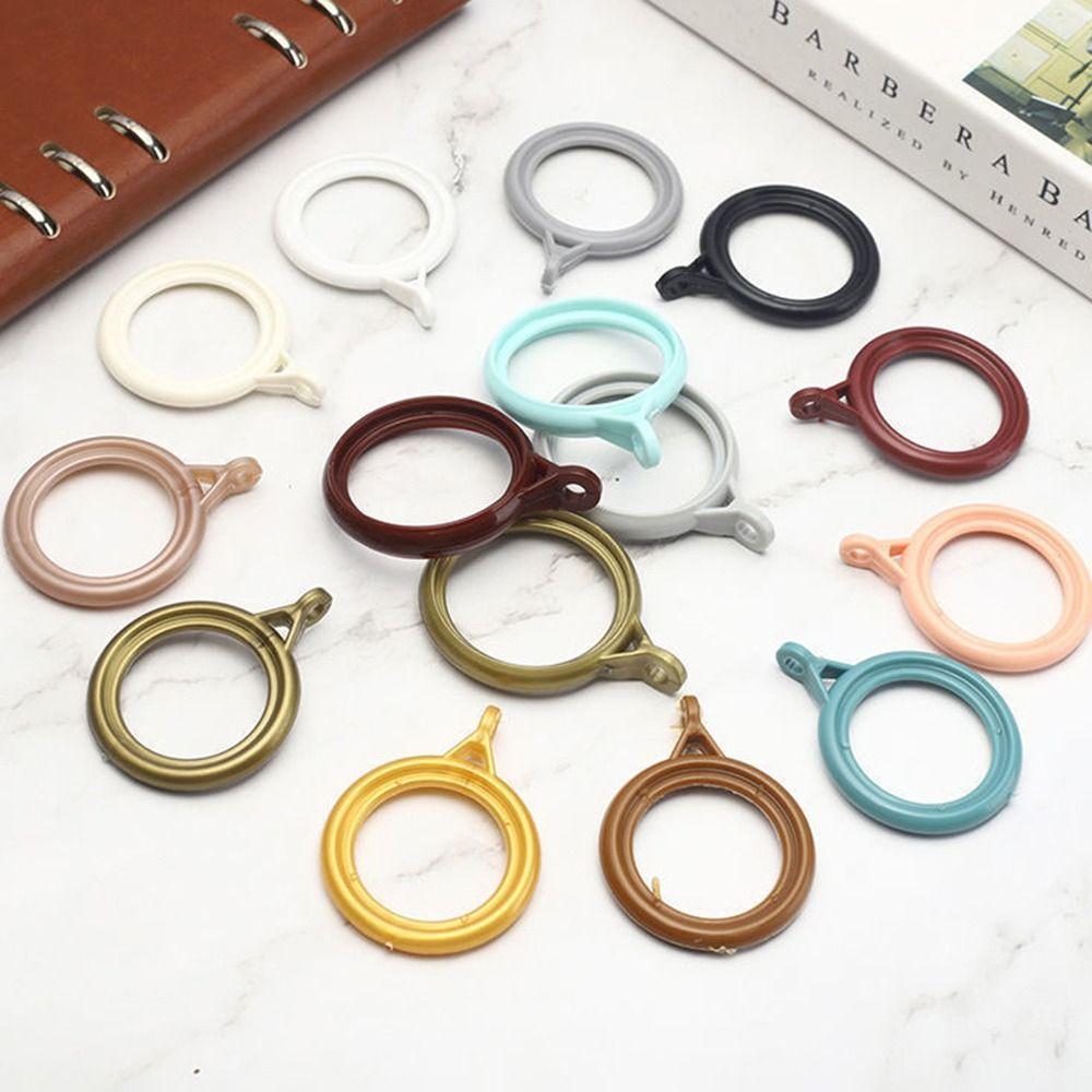 Fixed Hanging Rings Mute Hook Window Decoration Roman Rod Clip