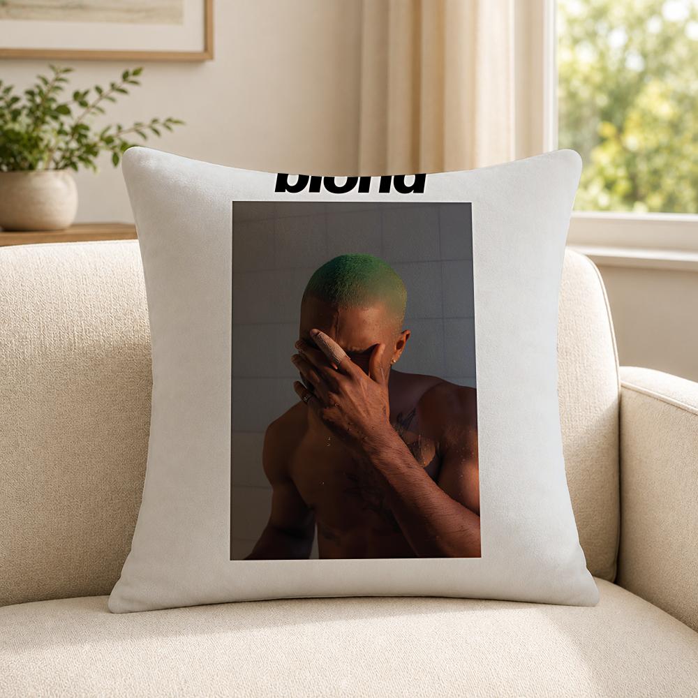 Singer FFrank OOcean Cushion Cover Soft Short Plush SkinFriendly Cushion Case for MultiScene Use