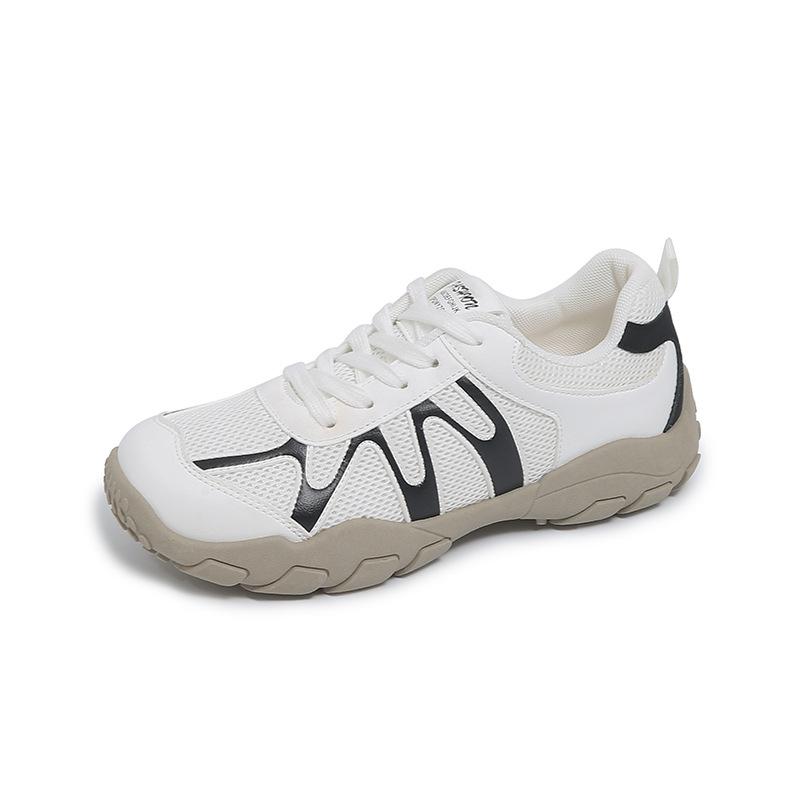 Breathable Mesh Korean Version of Light Forrest Gump Shoes 2025 Summer New German Training Fashion Soft Sole Non-slip Versatile Casual Shoes