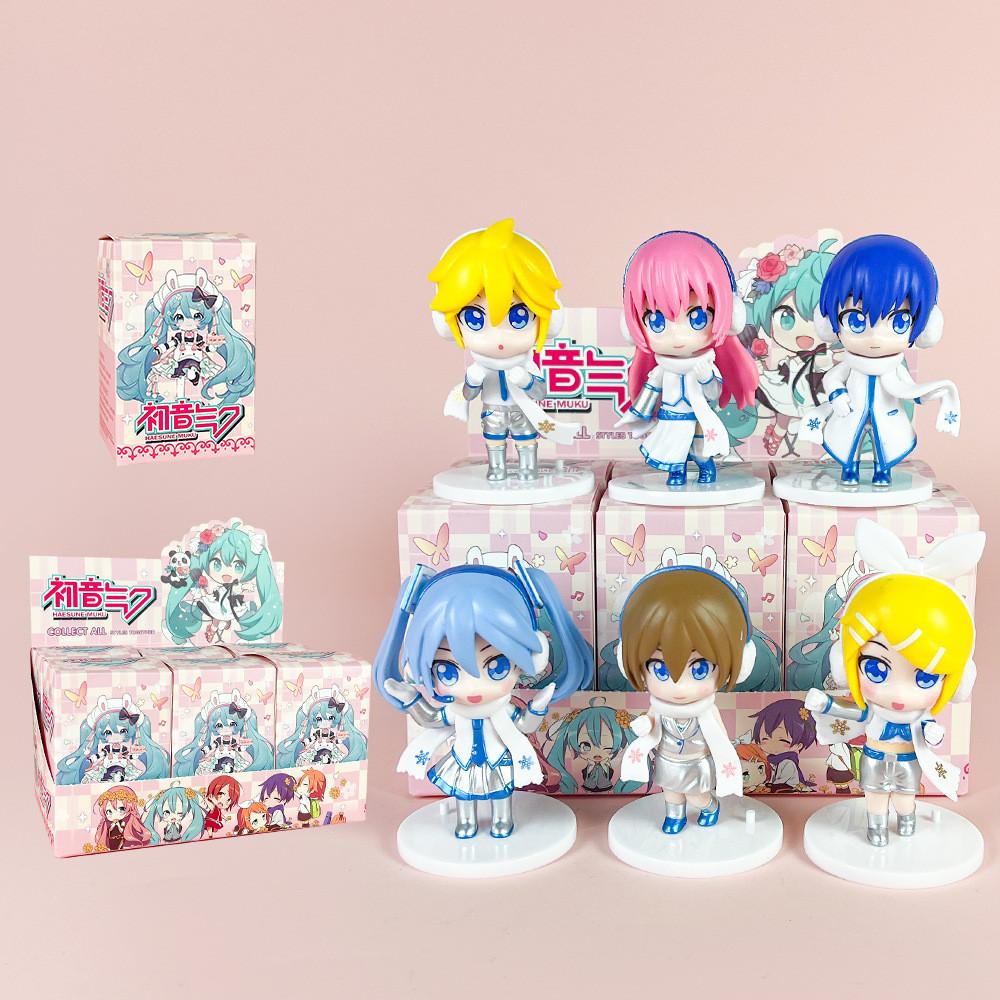 Hatsune Miku Q Version Pvc Toy Model Collectible For Anime Fans