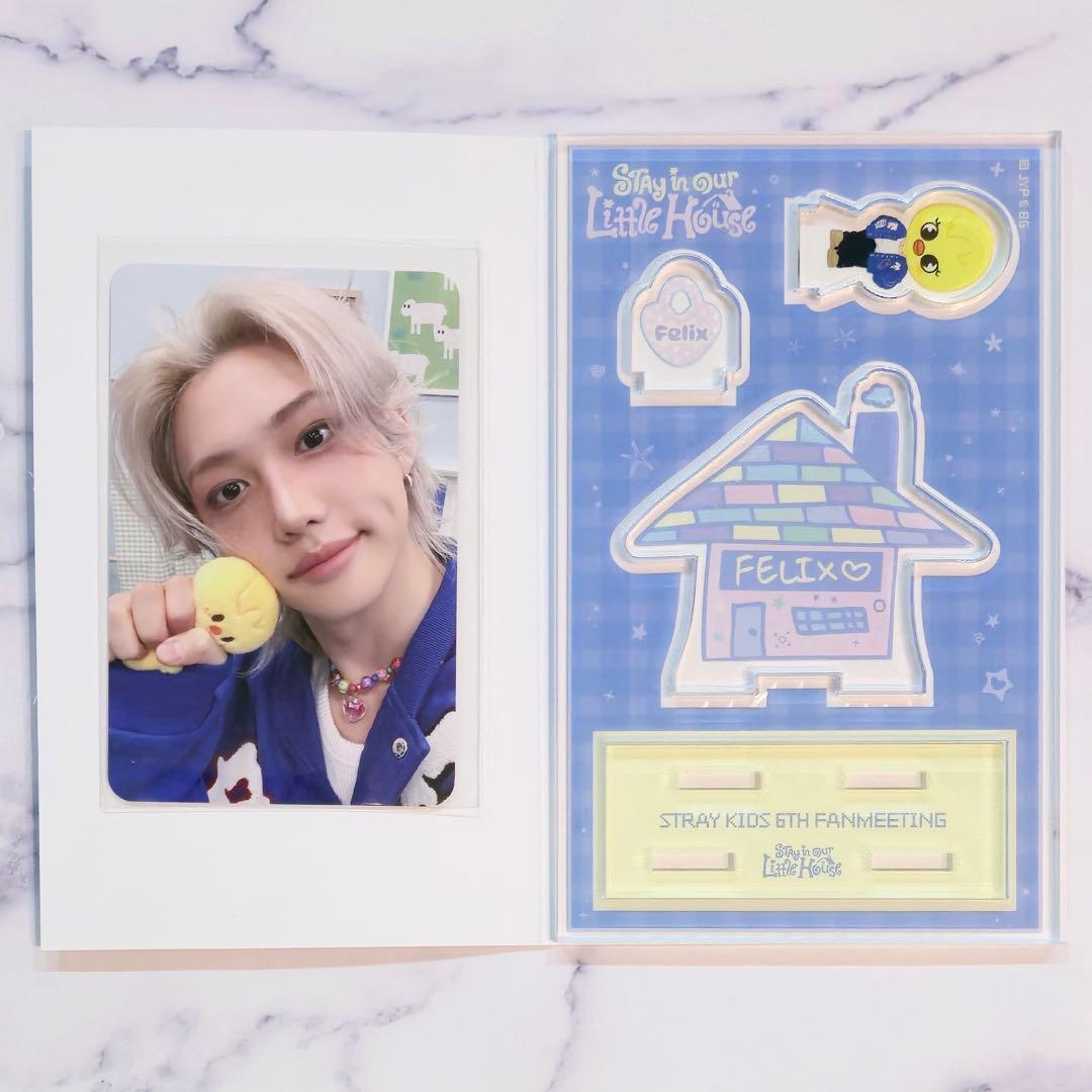 [USED] Stray Kids Korea 6th Fan Meeting Acrylic Stand Photocard Felix