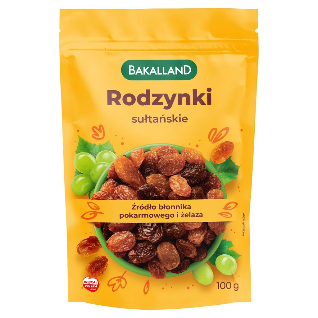 Sultana Raisins 100 G Bakalland 100 G