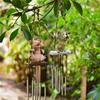 Cute Animal Wind Chimes Cartoon Animal Pendants Decorative Swing Garden Crafts Ornaments