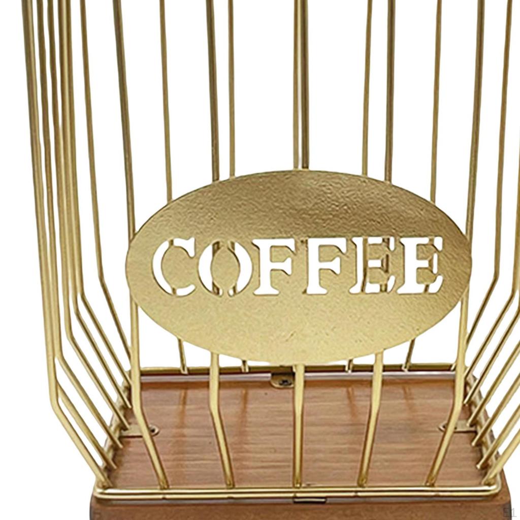 Porta Caffè Cestino Portaoggetti Custode Espresso Organizer Portapiano Cucina per Capsule