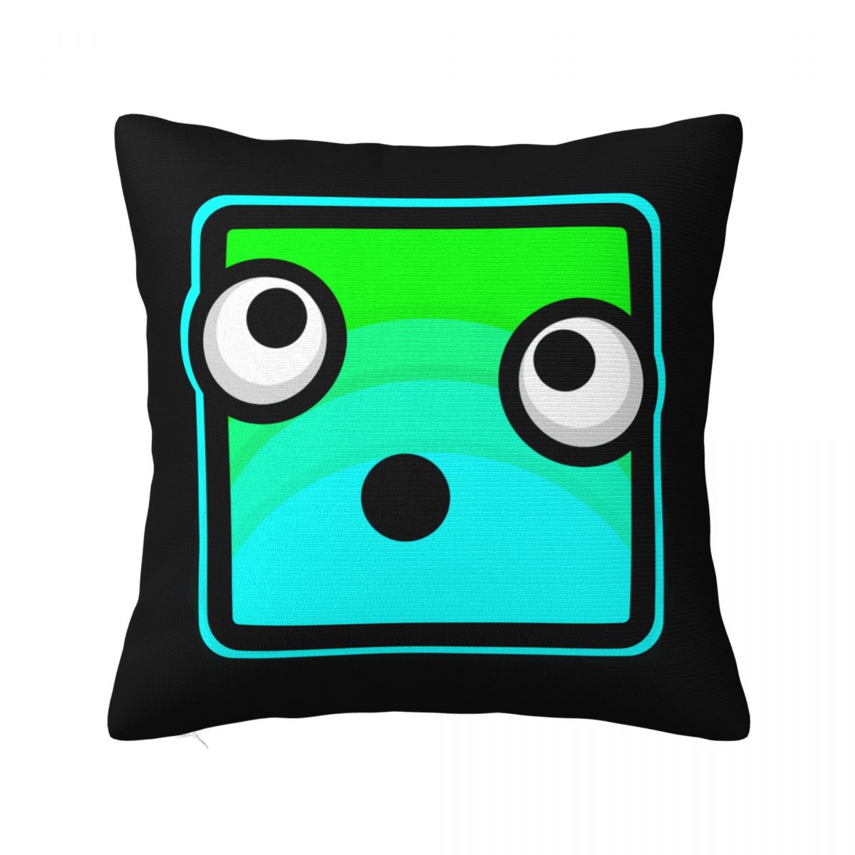 

Відеогра Geometry Dash Наволочка для подушки Чохол для подушки Наволочка для декоративної подушки для дому Спальні Автомобіля 24x24Inch