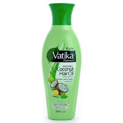 Hair Oil with Coconut Oil, Amla, Henna and Neem Vatika Naturals