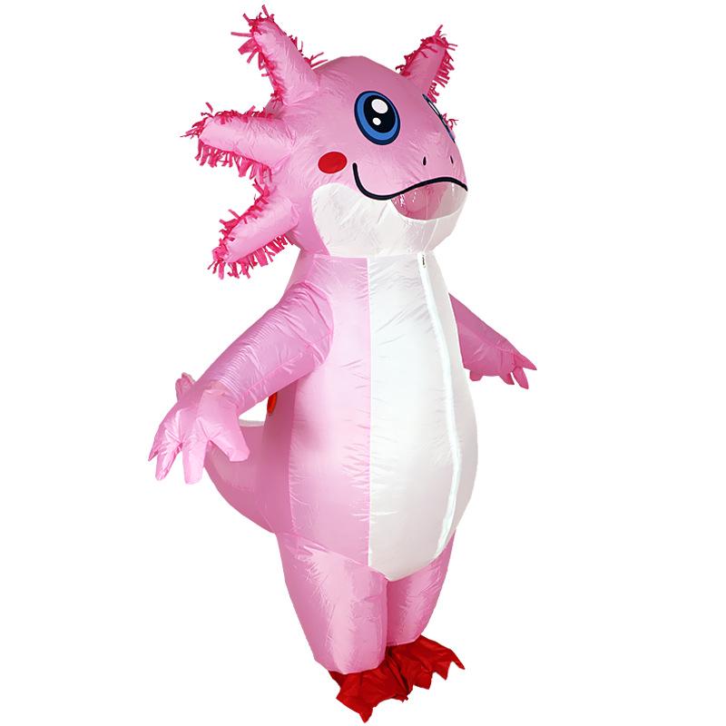 Adorable Salamander Inflatable Costume - Perfect for Parties and Stage Shows