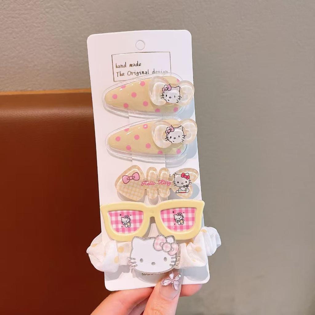 Children'S Hairpin Bag Cloth, Duck Bill Clip Cloth, Bow Root, Princess Hairpin, Cute Little Flower Girl Hair Accessories