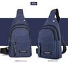 New men's breast bag, casual hiking multi-purpose chest shoulder messenger bag men's backpack