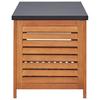 vidaXL Gartenbox 150x50x55 Cm Eukalyptus Massivholz